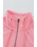 NNEDSZ Exchange Zipped Colorblock Sweatshirt with Pockets - S