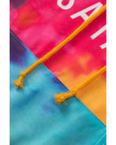 NNEDSZ Exchange Not Today Satan Tie Dye Hoodie - 95% Polyester 5% Elastane - M