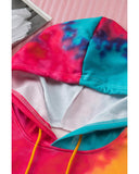 NNEDSZ Exchange Not Today Satan Tie Dye Hoodie - 95% Polyester 5% Elastane - S