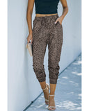 NNEDSZ Exchange Leopard Print Joggers - S