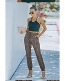 NNEDSZ Exchange Leopard Print Joggers - XL