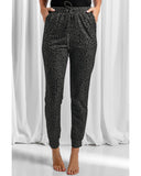 NNEDSZ Exchange Leopard Print Joggers - L