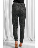 NNEDSZ Exchange Leopard Print Joggers - L