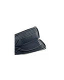 NNEDSZ Black Leather Travel Organiser with Multiple Compartments One Size Men