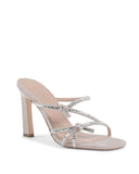 NNEDSZ Crystal Embellished Suede Sandal - 41 EU