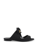 NNEDSZ Flat Sandal with Bow Detail - 39 EU