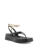NNEDSZ Gold Chain Wedge Sandal - 37 EU
