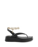 NNEDSZ Gold Chain Wedge Sandal - 39 EU