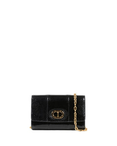 NNEDSZ Python Chain Strap Clutch - One Size