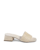 NNEDSZ Natural Raffia Mule - 37.5 EU