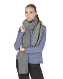 NNEDSZ Elegant Italian-made Cashmere Blend Scarf - One Size