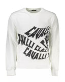 NNEDSZ Cavalli Class Men's White Cotton Sweater - L