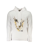NNEDSZ Cavalli Class Men's White Cotton Sweater - L