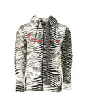 NNEDSZ Cavalli Class Men's White Cotton Sweater - L