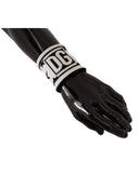 NNEDSZ Embroidered Logo Wool Wristband Set One Size Men