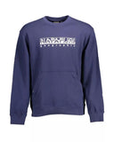 NNEDSZ Napapijri Men's Blue Cotton Sweater - M