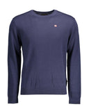 NNEDSZ Napapijri Men's Blue Wool Shirt - 3XL