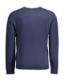 NNEDSZ Napapijri Men's Blue Wool Shirt - 3XL