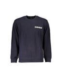 NNEDSZ Napapijri Men's Blue Cotton Sweater - M