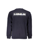NNEDSZ Napapijri Men's Blue Cotton Sweater - M