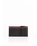 NNEDSZ Geometric-themed Leather Card Holder with Trussardi Plate One Size Men