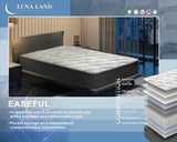 NNEDSZ LUNALAND Easeful Eco Spay Foam Pocket Spring 20CM Double Hybrid Mattress