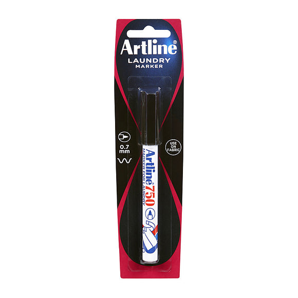 NNEDSZ Artline 750 Lndry Mkr Blk HS