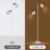 NNEDSZ Audrey Floor Lamp - White
