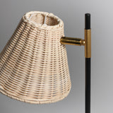 NNEDSZ Yvette Rattan Table Lamp