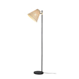 NNEDSZ Yvette Rattan Floor Lamp