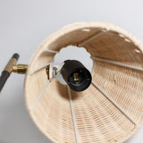 NNEDSZ Yvette Rattan Floor Lamp