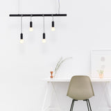 NNEDSZ Bikkel 4 Lights Pendant Light - Black