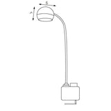 NNEDSZ Inbuilt LED Multi-Functional Desk Lamp