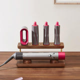 NNEDSZ Countertop Organizer For Dyson Airwrap - Walnut Rack