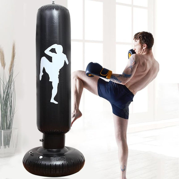 NNEDSZ Vertical Inflatable Boxing Punching Bag For Children And Adults - 1.5M