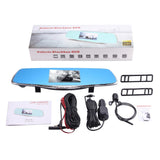 NNEDSZ 4.3 Hd 1080P Rearview Mirror Vehicle Dvr With Screen Display