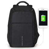 NNEDSZ 15-inch Multifunction Usb Charging Laptop Backpack for Men