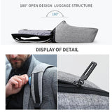 NNEDSZ 15-inch Multifunction Usb Charging Laptop Backpack for Men