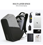 NNEDSZ 15-inch Multifunction Usb Charging Laptop Backpack for Men