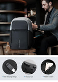 NNEDSZ 15-inch Multifunction Usb Charging Laptop Backpack for Men
