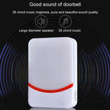 NNEDSZ Wireless Doorbell With Remote Control And Flashing Light - Cmf1188-11