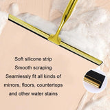 Stainless Steel Window Wiper with Circular Hook - Household