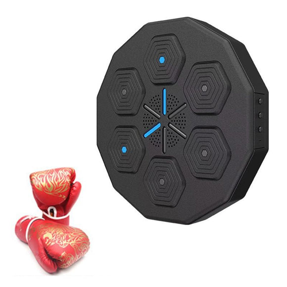 NNEDSZ Smart Wall-Mounted Boxing Trainer With Adult Gloves - With Children Gloves
