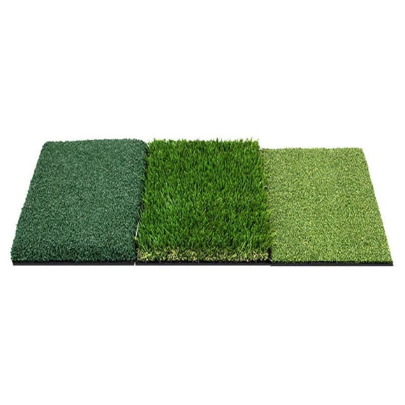NNEDSZ Indoor Golf Practice Pad - 3-in-1 Swing Mat for Hitting and Chipping - 30X60Cm