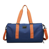 NNEDSZ Blue Waterproof Gym Bag with Wet / Dry Separation - 9920 Blue