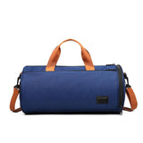 NNEDSZ Blue Waterproof Gym Bag with Wet / Dry Separation - 9920 Blue
