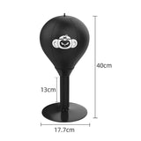 NNEDSZ Desktop Speed Ball For Boxing Training - Bear Design With Gloves & Pump - Bear+Pump
