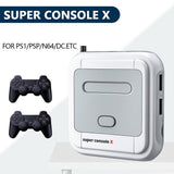 NNEDSZ Wireless 4K Hd 3D Double Game Console - Super Console X 128G With 40000 Games
