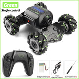 NNEDSZ Twist Stunt Car With 2.4G Remote Control - Orange / Green