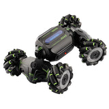 NNEDSZ Twist Stunt Car With 2.4G Remote Control - Orange / Green